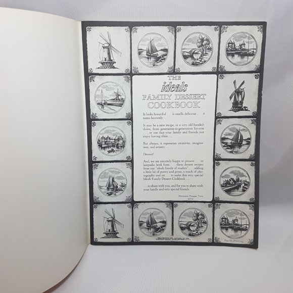 Vintage 1970s IDEALS Cookbook Family Dessert Cookbook Retro Collectible Cookbook - Picture 3 of 16